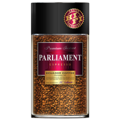 Кофе растворимый сублимированный PARLAMENT Espresso с/б 100г/6