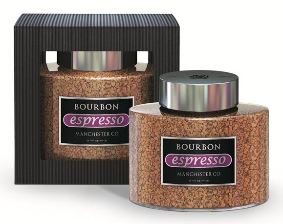 Кофе "Bourbon" Espresso100 гр.  натуральный растворимый сублимированный с добавлением натурального ж