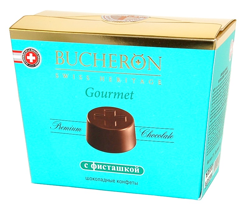 Шоколадный конфеты "BUCHERON GOURMET с фисташкой 175 г./6 шт.