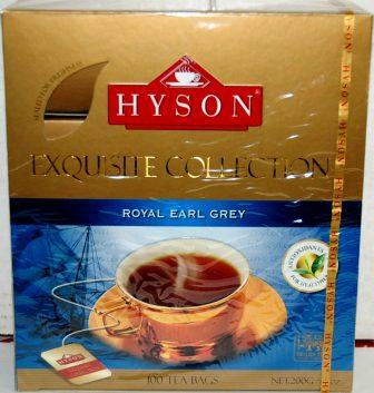 Чай Хайсон Exguisite Collection" Королевский Эрл Грей"2г*100 пак*12(Шри-Ланка)
