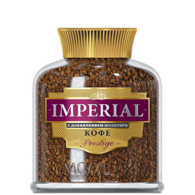 Кофе раcтворимый сублимированный  Imperial Prestige 90г ст/б