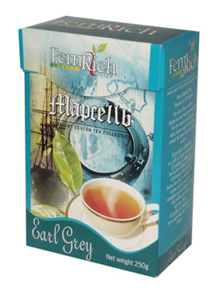 Чай "МАРСЕЛЬ"-  Черный с бергамотом  250 г.