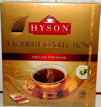 Чай Хайсон Exguisite Collection" Цейлонский премиум"2г*100пак*12(Шри-Ланка)