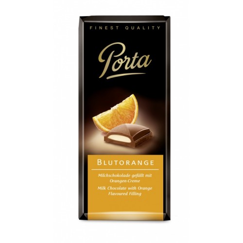  PORTA Молочный шоколад с начинкой Апельсин 100г/20